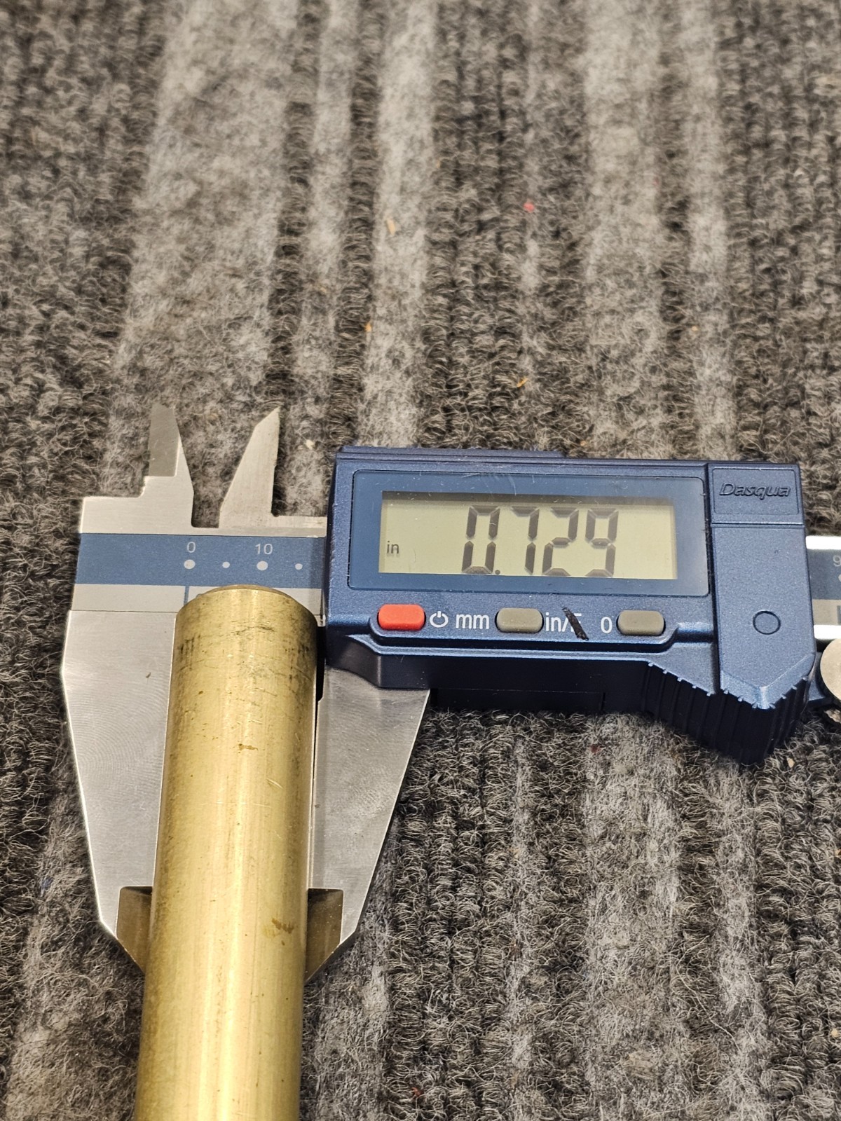 Wright Tool 9M25075: Drift Punch Knurled Brass 3/4Inch x 8 Inch