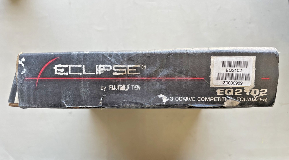 Old School Eclipse EQ2102 — 1/3 Octave Competition Equalizer, NOS #381