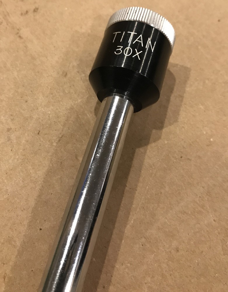Titan 30X Direct Measuring Handheld Pocket Microscope - Missing Eyepiece
