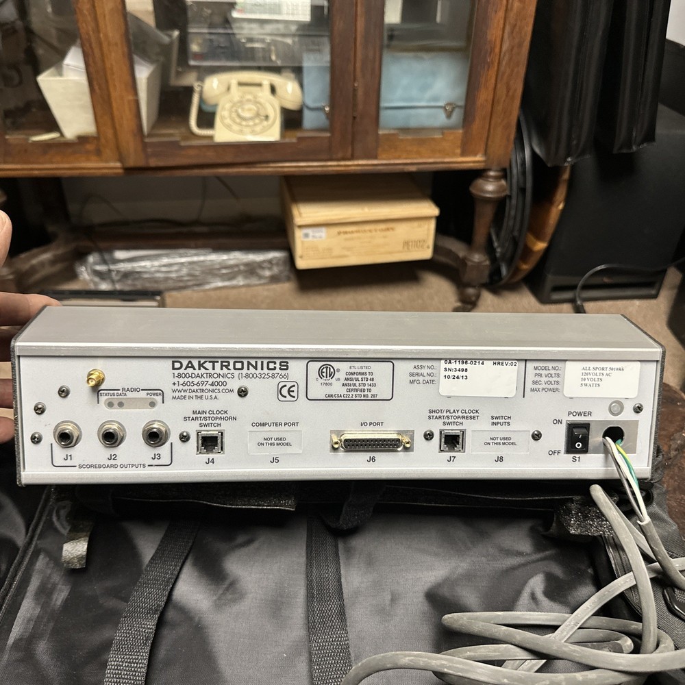 Daktronics scoreboard and Controller