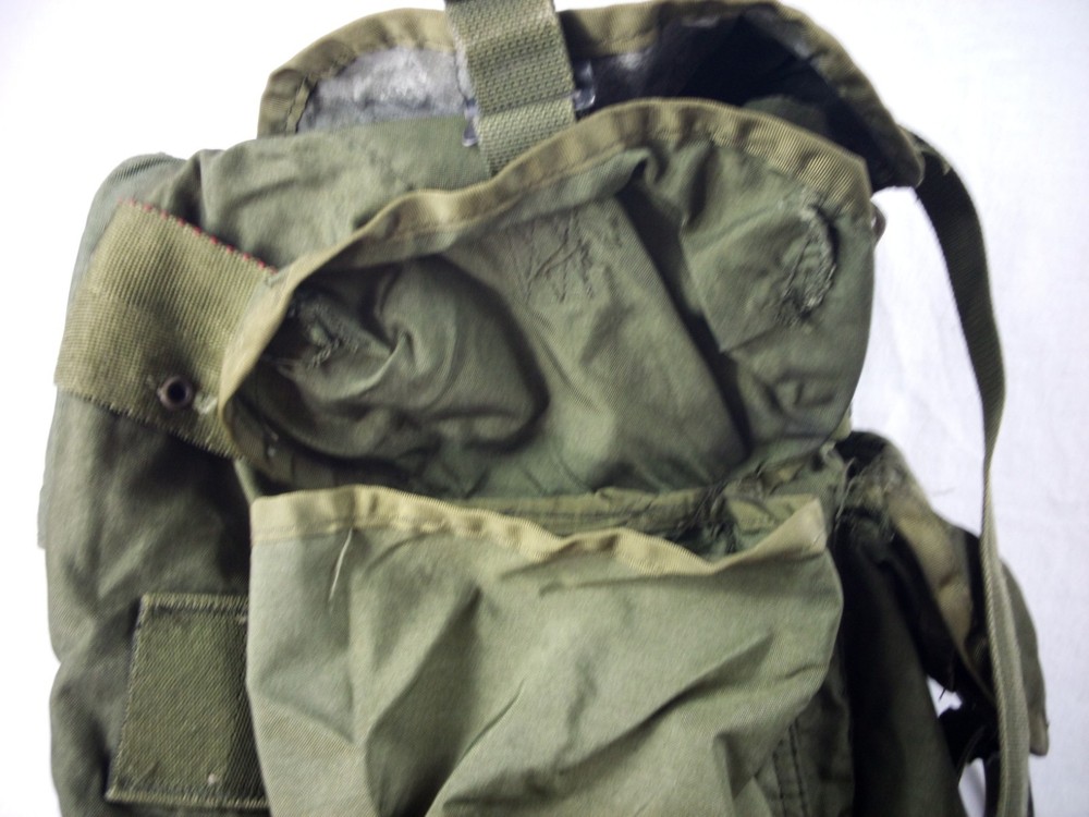 USGI ALICE Medium Field Pack with Straps Olive Drab - NO FRAME USED CONDITION #2