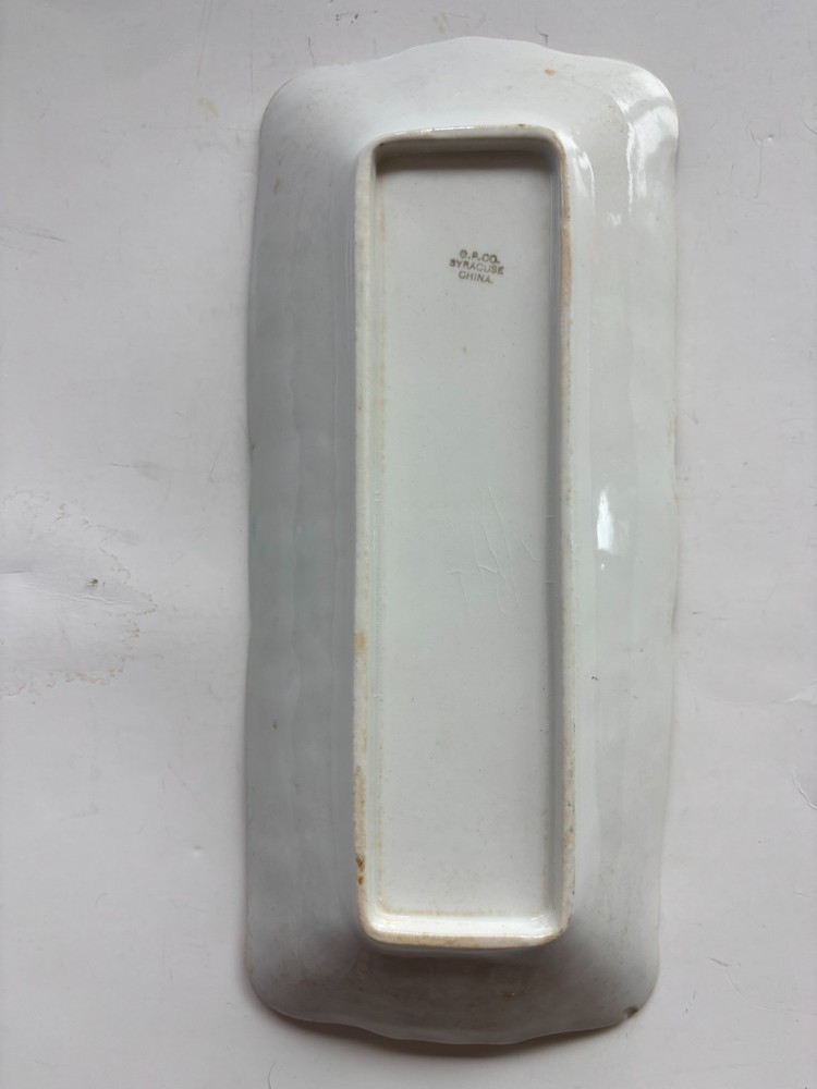 Vintage Masonic Temple Rectangular Tray - Syracuse China