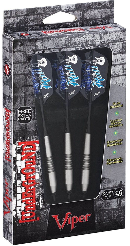 Viper Underground Rock & Roll Soft Tip Darts 18 Grams