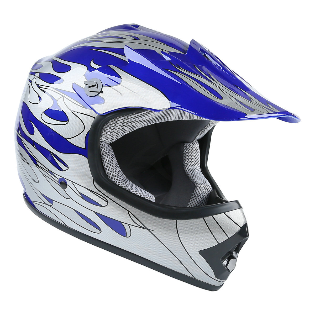 DOT Youth Kids Motorcycle Helmet Off-Road Dirt Bike Street Racing ATV UTV S-XL