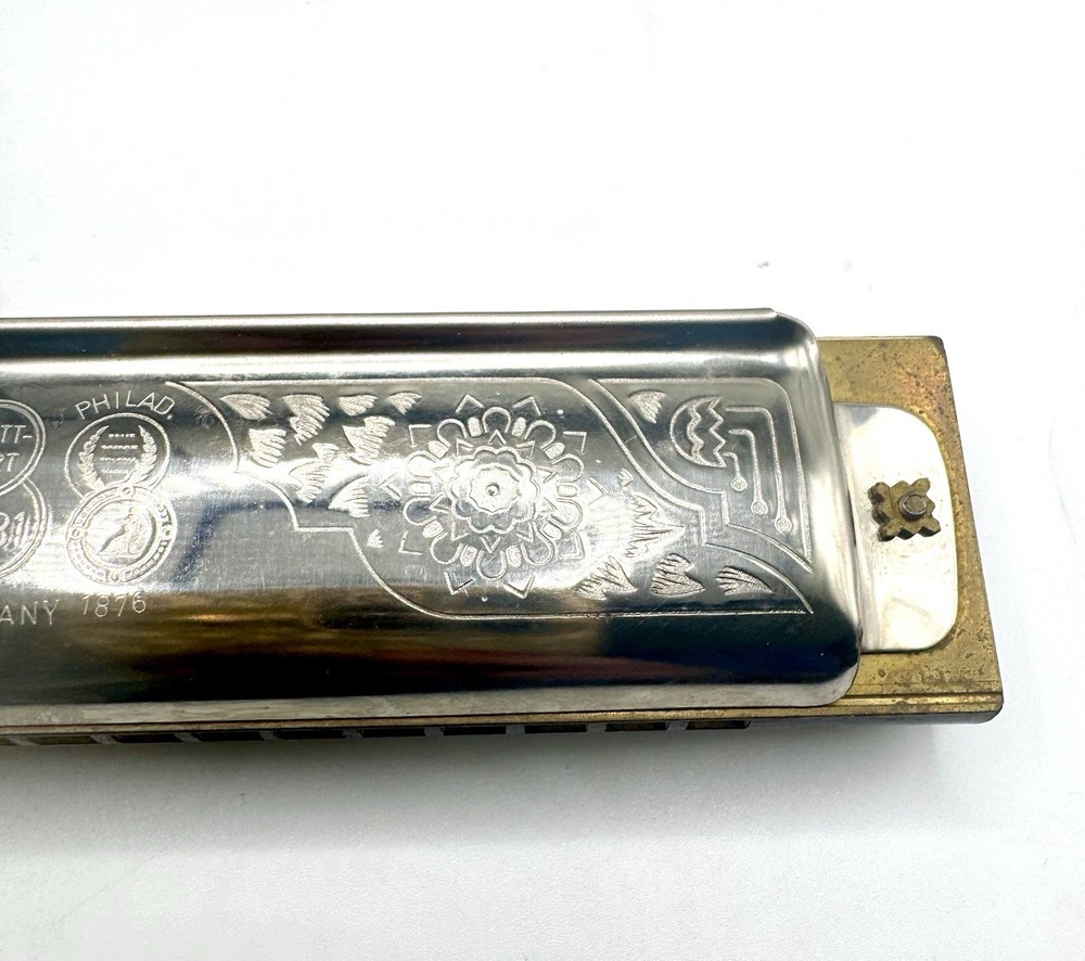 Hohner Goliath Harmonica 453/48 With Box Germany