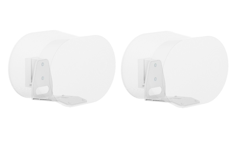 ynVISION Adjustable Wall Mount Compatible with Sonos ERA 300 - White - 2 Pack