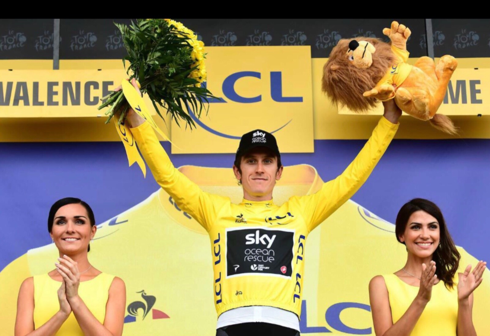 NIB AUTHENTIC TOUR DE FRANCE CYCLING BIKE RACE LION MASCOT LCL BANK PLUSH 2020