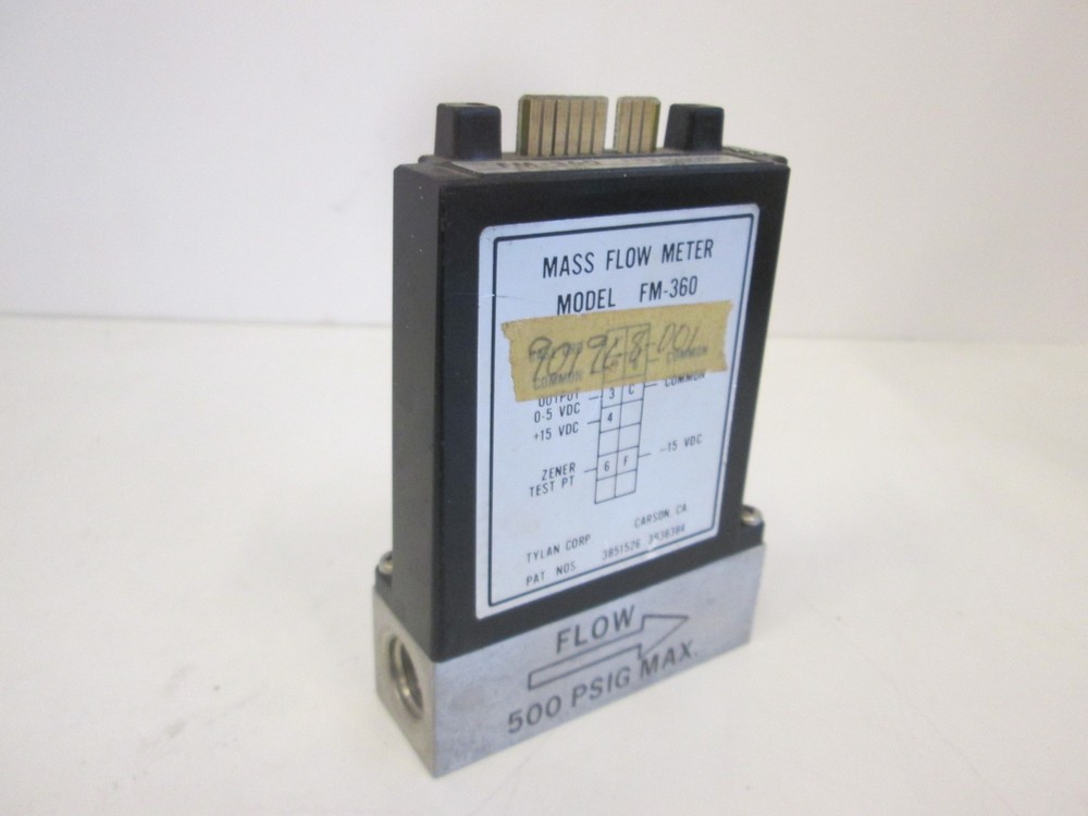 Tylan, FM-360, Mass Flow Controller, N2, 5 SLPM, Used