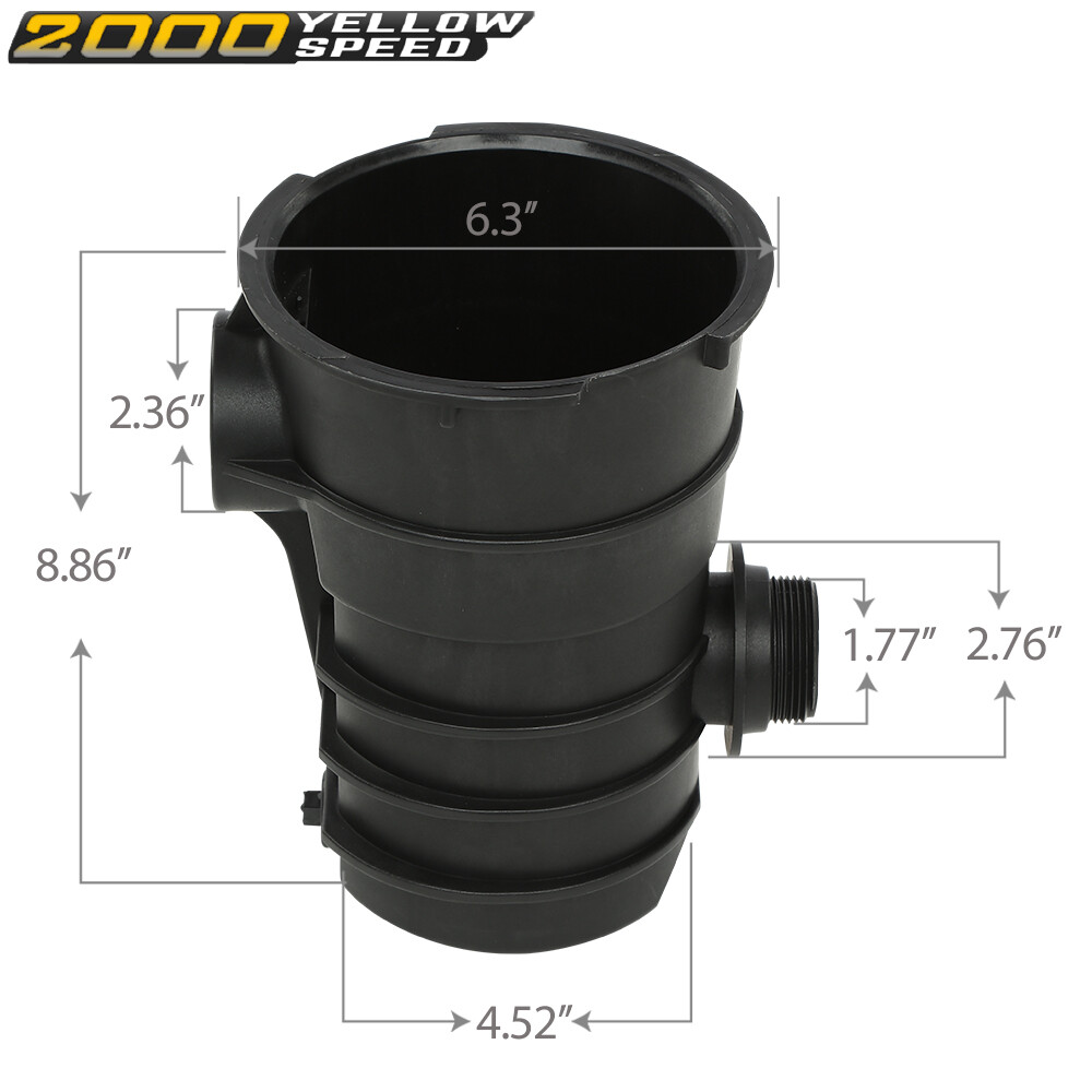 For Sta-Rite Above Ground Pump Pac Fab Pentair Dynamo Pot Replacement 354530