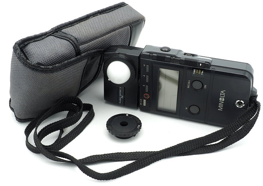 Minolta Flash Meter IV Digital Light Exposure Meter