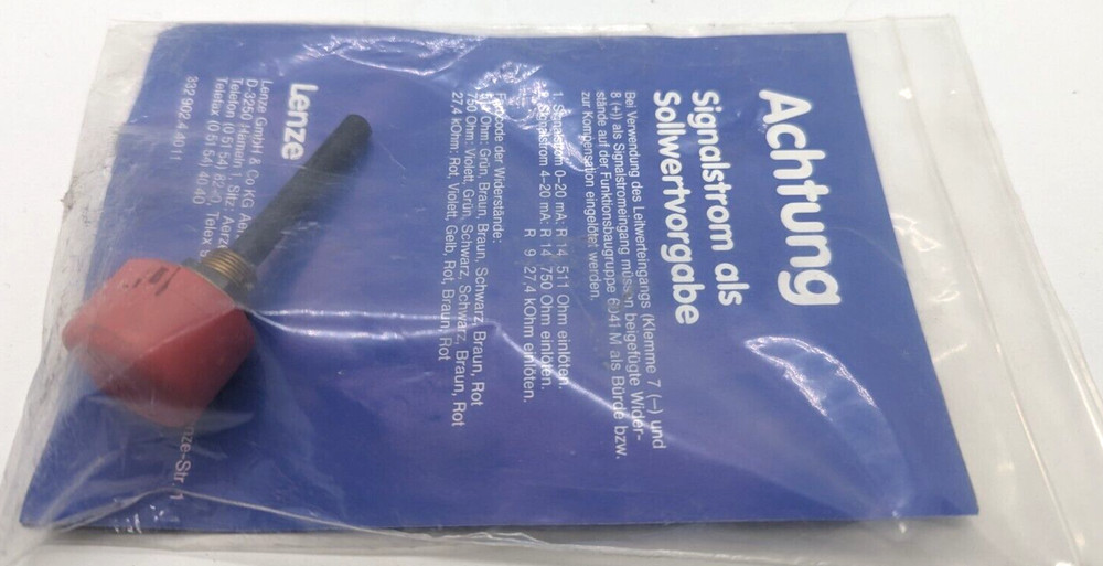 Lenze 10K 491 potentiometer new original packaging