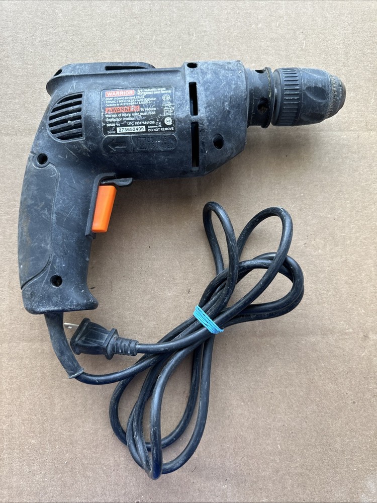 WARRIOR 3.2 Amp 3/8" Variable Speed Reversible Drill - Model #58528