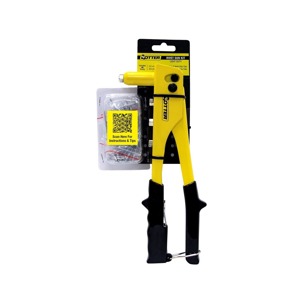 Otter Rivet Gun With 60 Rivets