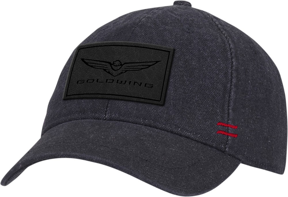 Licensed Honda Goldwing Snapback Hat Denim