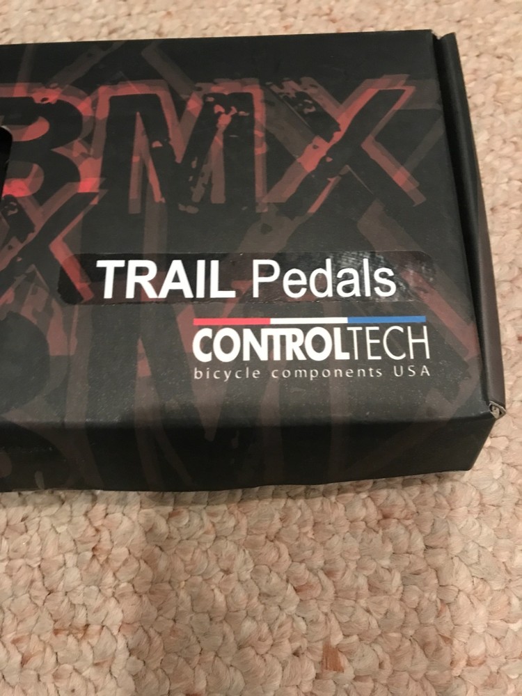 ControlTech BMX "Trail"pedals ChroMoly NIB