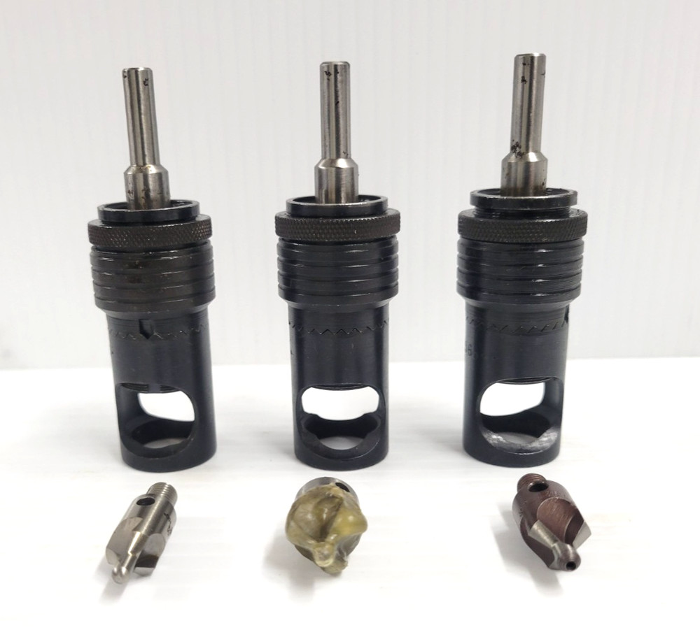 NEW! 3- BE 565 Microstop Cage with 3 NEW countersink cutters
