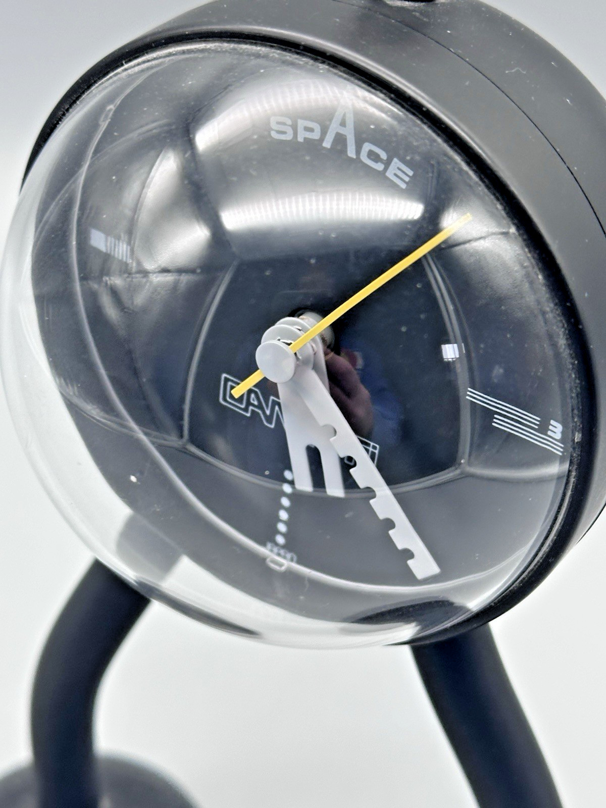 Canetti Space Clock Japan Spaceball Clock Tochigi Tokei TESTED & WORKS GREAT!