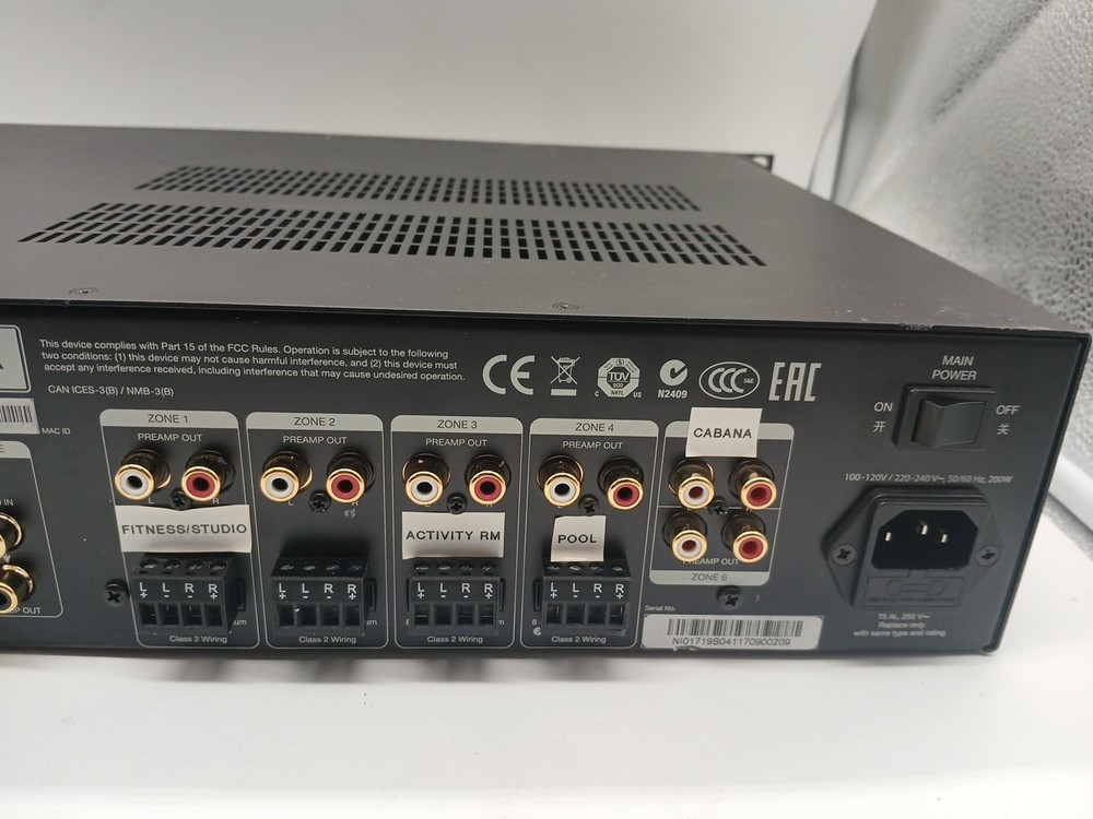 Niles MRC-6430 Multi Room Controller Untested PARTS