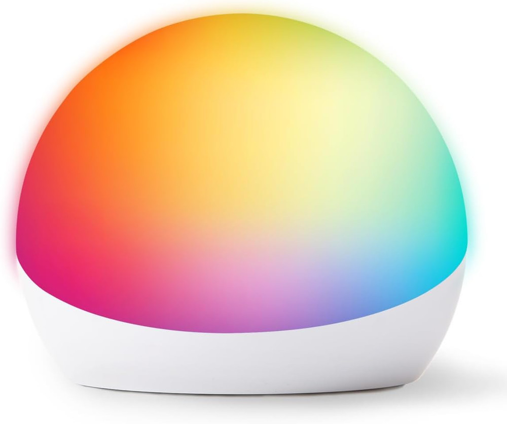 Echo Glow, Multicolor Smart Lamp, Works with Alexa