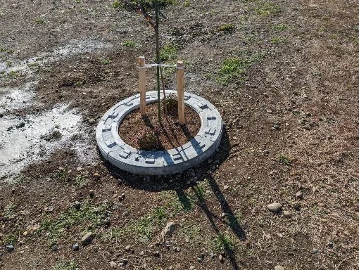 Round Concrete Block Bricks Plastic Mold Set Ground Circle Module DIY Mould 60cm