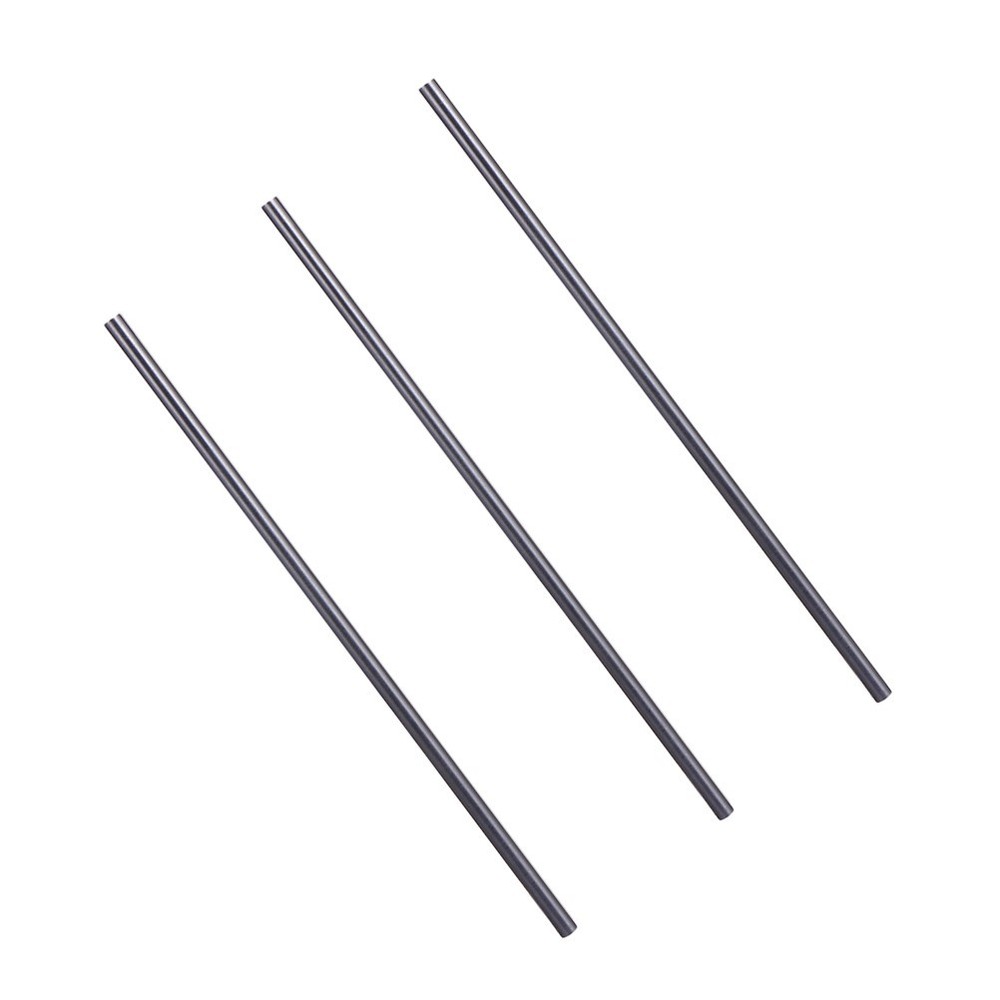 3Pcs Graphite Stirring Rods High Purity Graphite Stick for Casting and Mixing