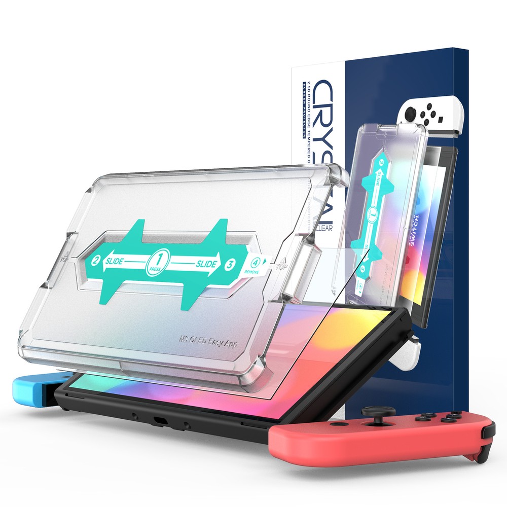 For Nintendo Switch 2 Screen Protector, 2 Pack 9H Tempered Glass Ultra-Thin HD