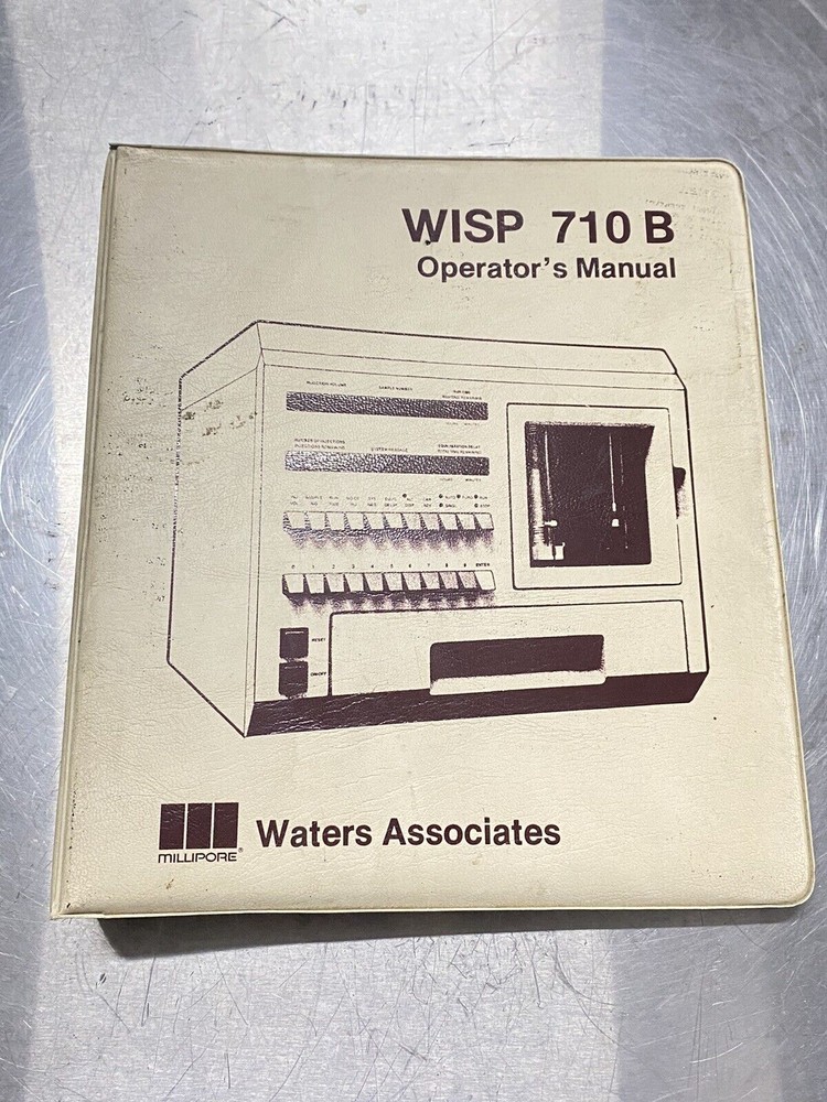 Waters Intelligent Sample Processor WISP 710B- Users Guide / Instructions Manual