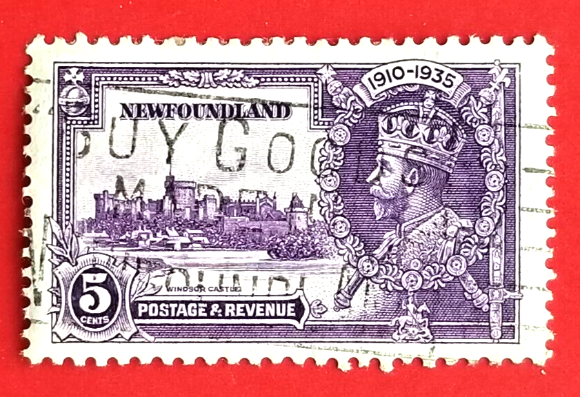 Canada Newfoundland #227 Silver Jubilee Issue Used