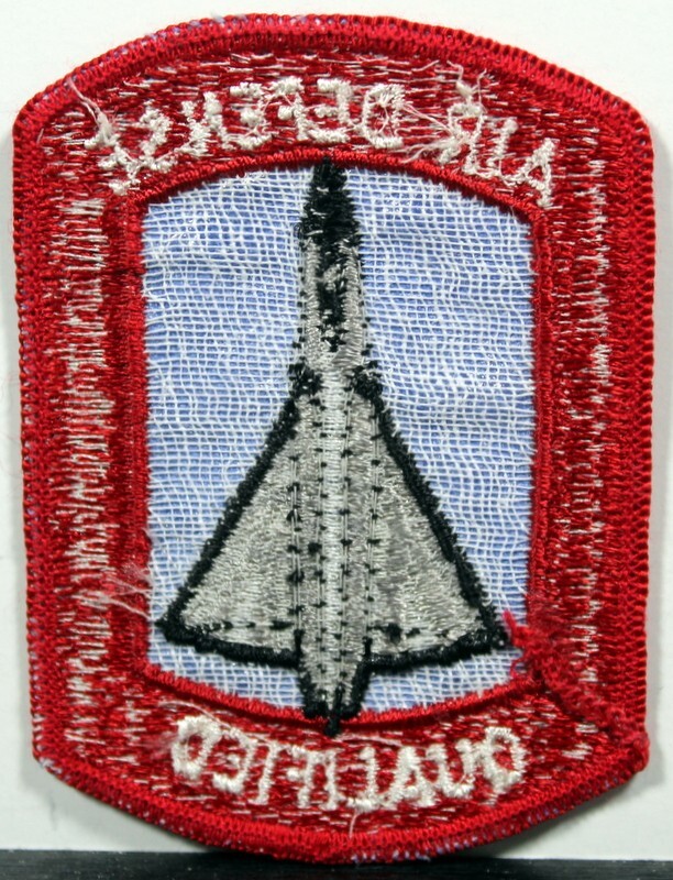 US Air Force Air Defense Command ADC Qualified Full Color Insignia Patch V 3