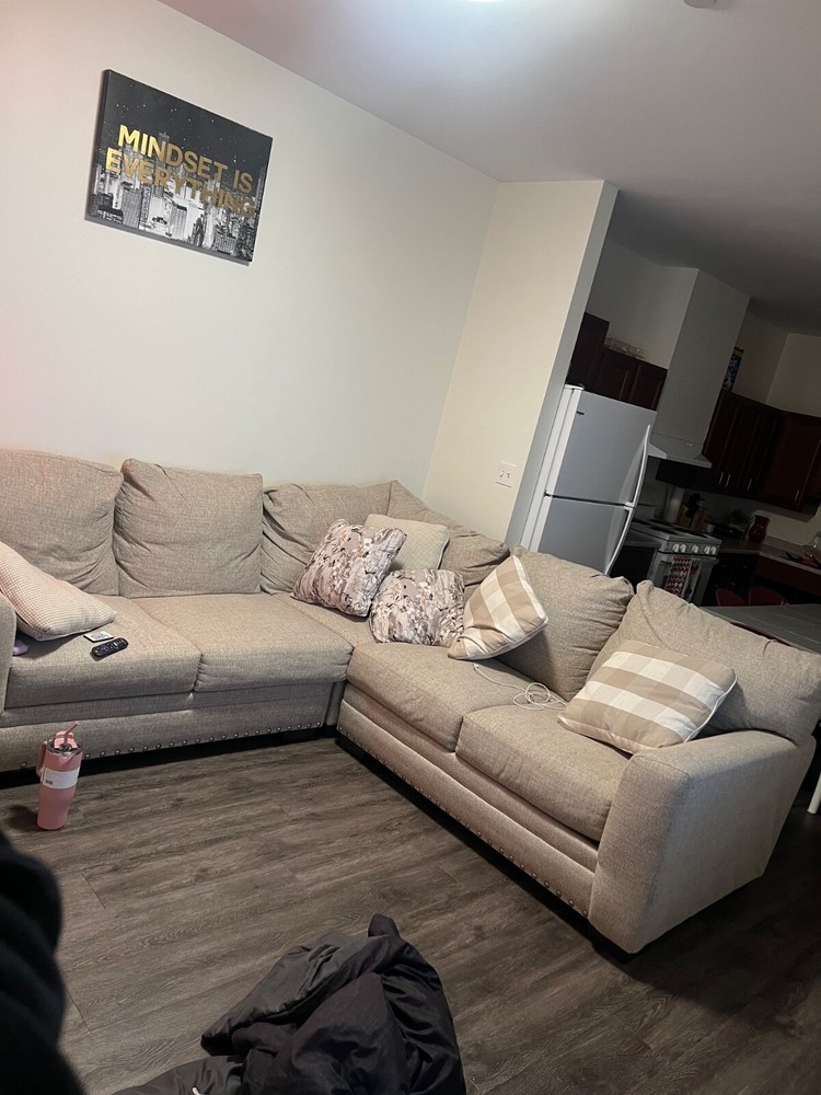 Modern 5-Piece Modular Sectional Living Room Sofa – Beige