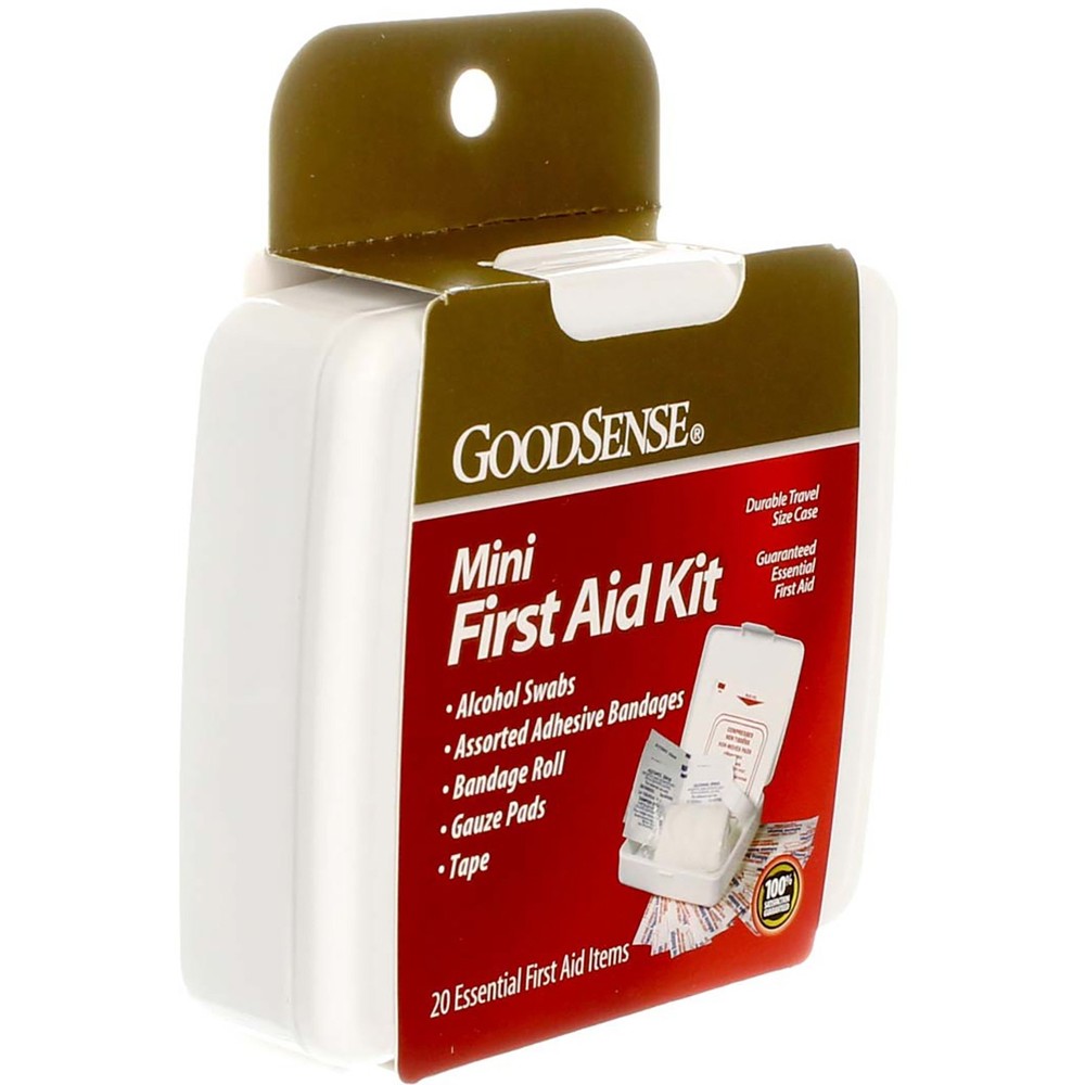 GoodSense Mini First Aid Kit, 20 Ct