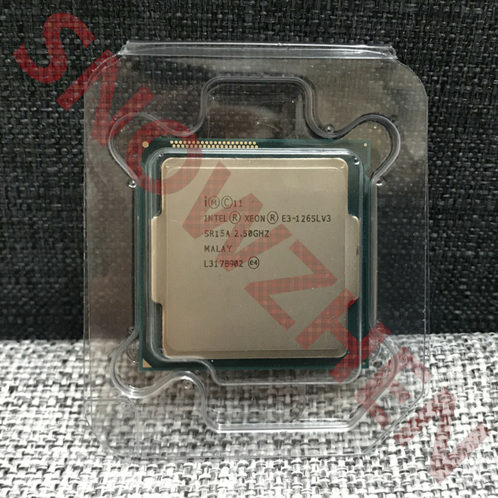 Intel Xeon E3-1265L V3 CPU 4-Core 2.5GHz 8M SR15A LGA 1150 45W Processor