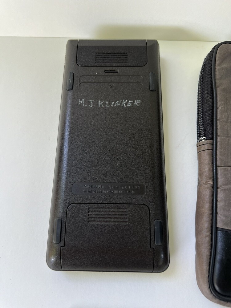 HP 48SX Scientific Calculator with Case Tested Working Perfect