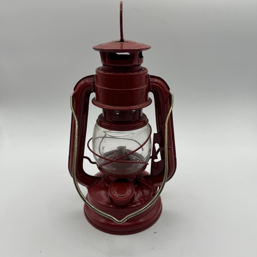 Vintage 10” Red Lantern New