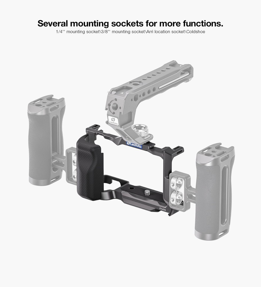 Leofoto ZV-E10 Custom Cage for Sony ZV-E10 Camera