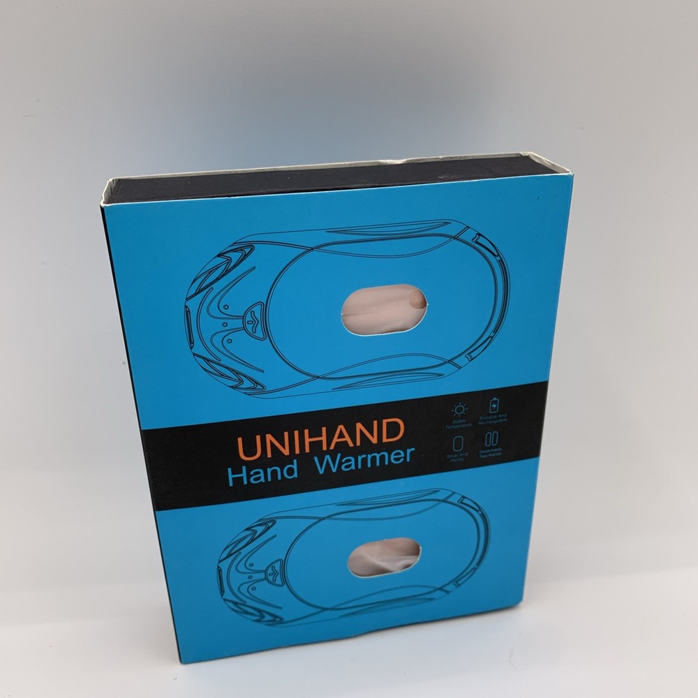 Unihand, Hand Warmer, Rechargeable 2 Pack
