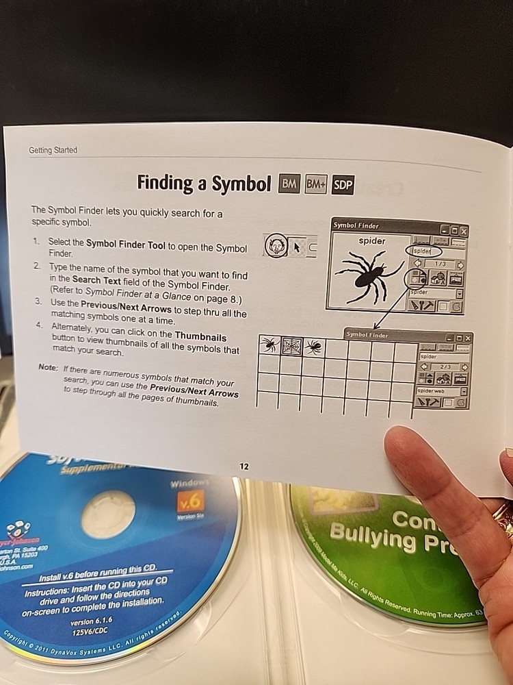 BOARDMAKER Software CD-ROM V.6 + Handbook MEYER-JOHNSON