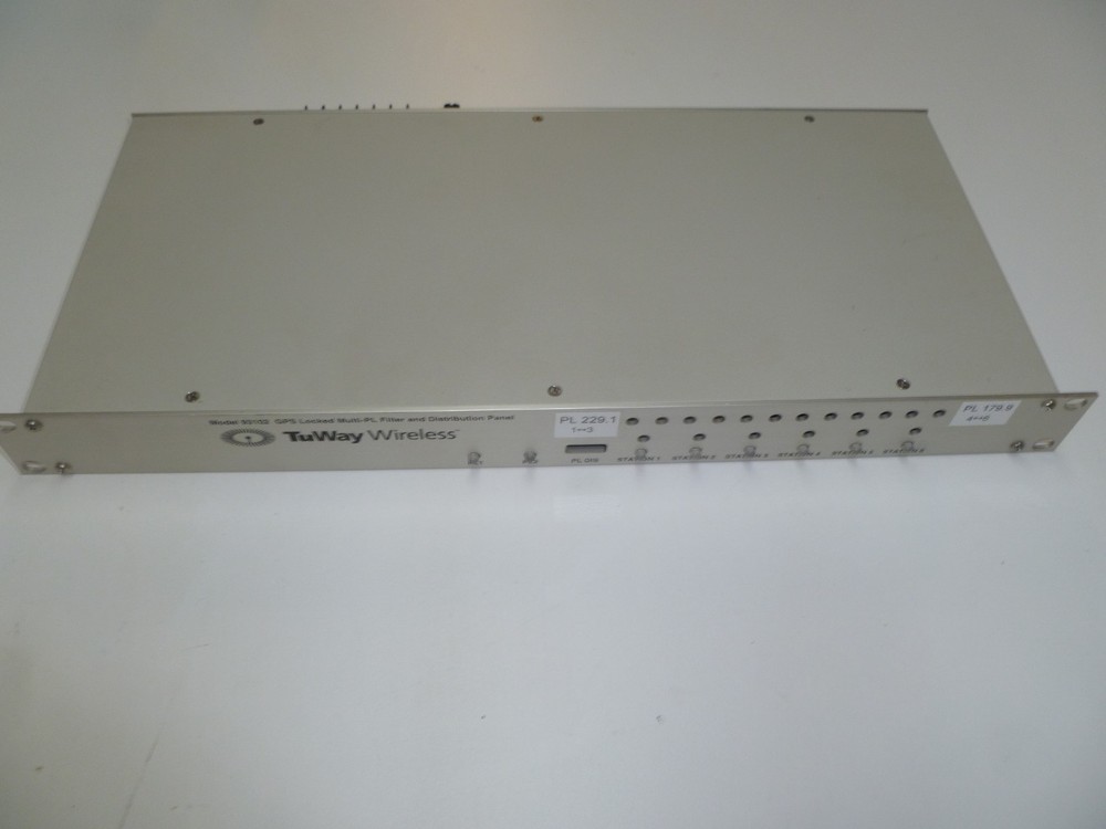 Truway Wireless 93102U GPS Locked Multi PL Filter & Distribution Panel