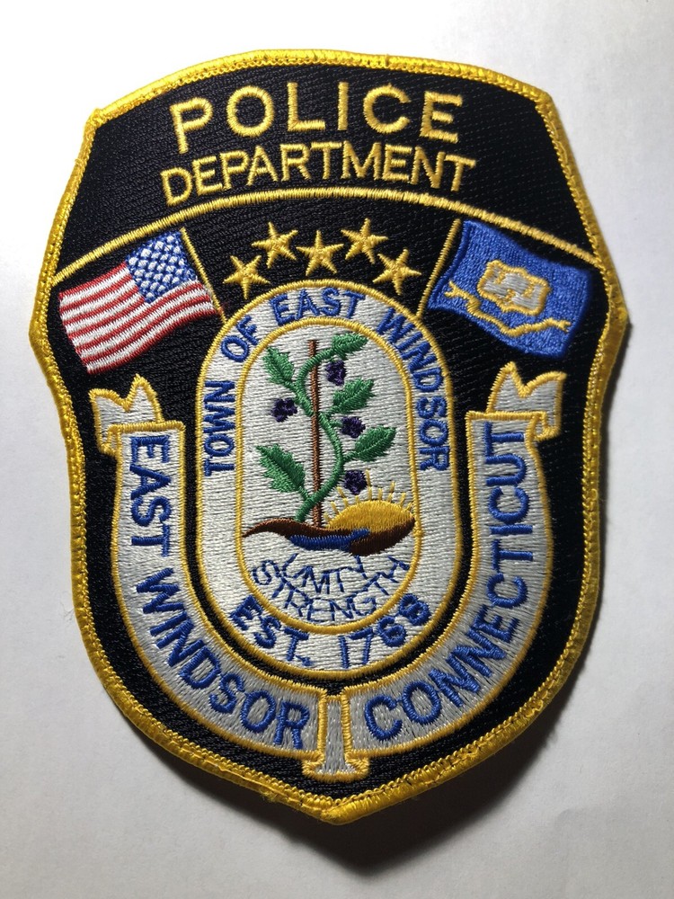 East Windsor Connecticut Police Patch