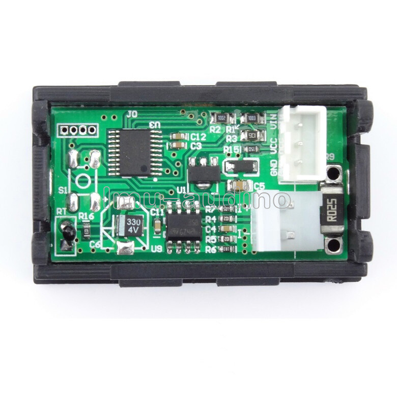 10A OLED Multifunctional Current Voltmeter Thermometer Battery Capacity Tester