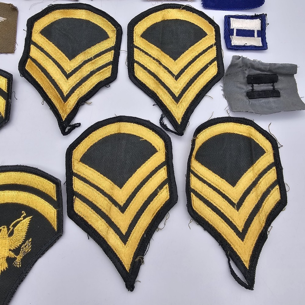 WW2 US Army Patch Lot
