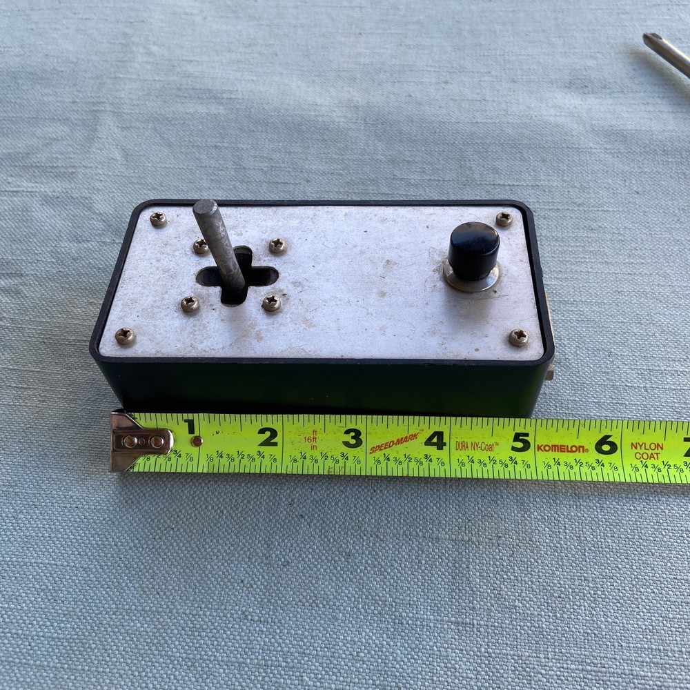 Vintage Computer Mouse Control ? Push Button Joystick 8225-CD CDA-15P Alps Japan