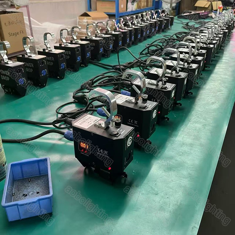 DMX Control Power Drop Kabuki Drop Curtain Drop Machine Stage Effect Performance