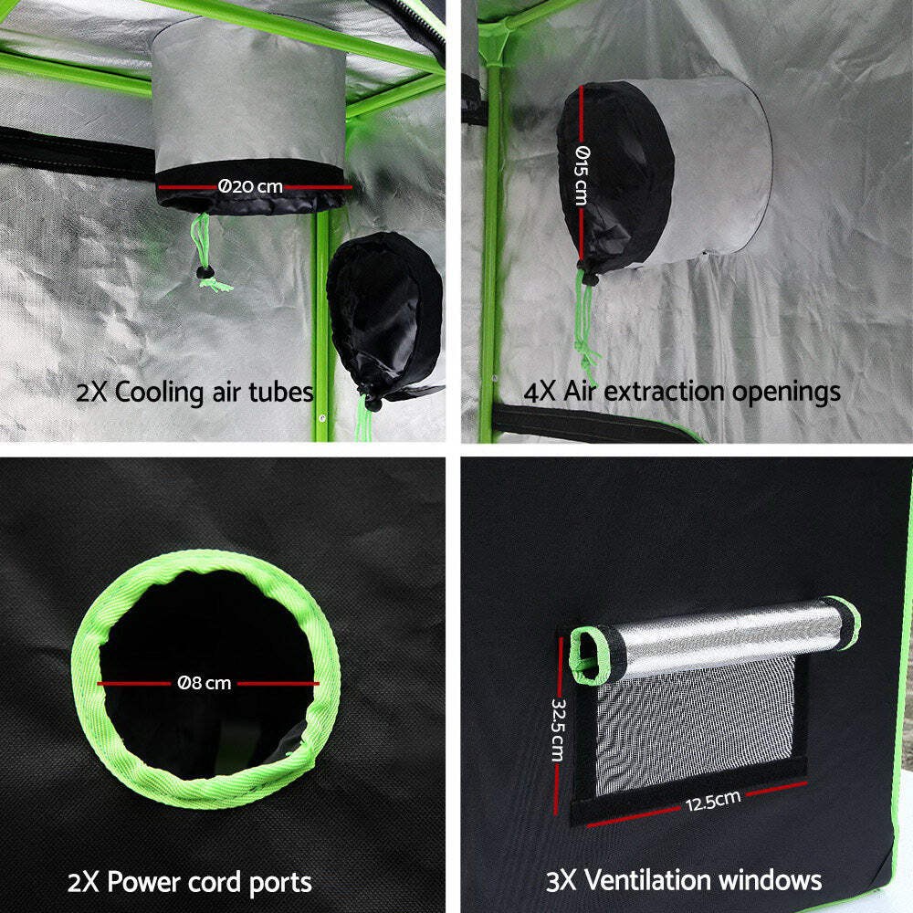 NNEDSZ 120cm Hydroponic Grow Tent