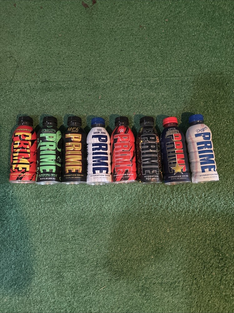 Prime Hydration Rare Empty Bottles