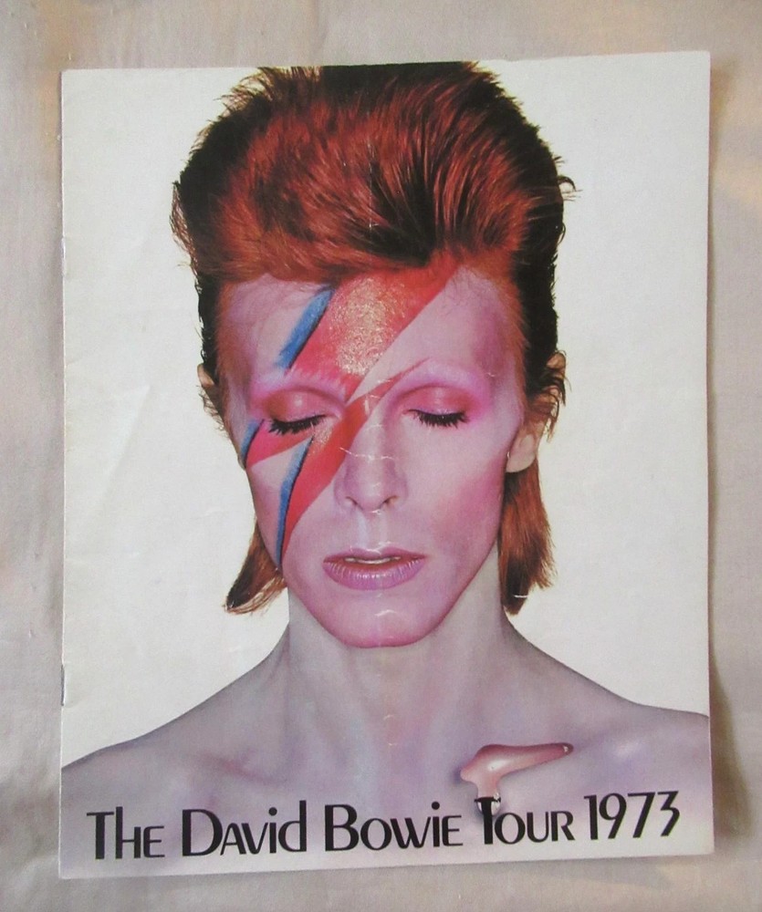 David Bowie 1973 programme Ziggy Stardust Aladdin Sane - original