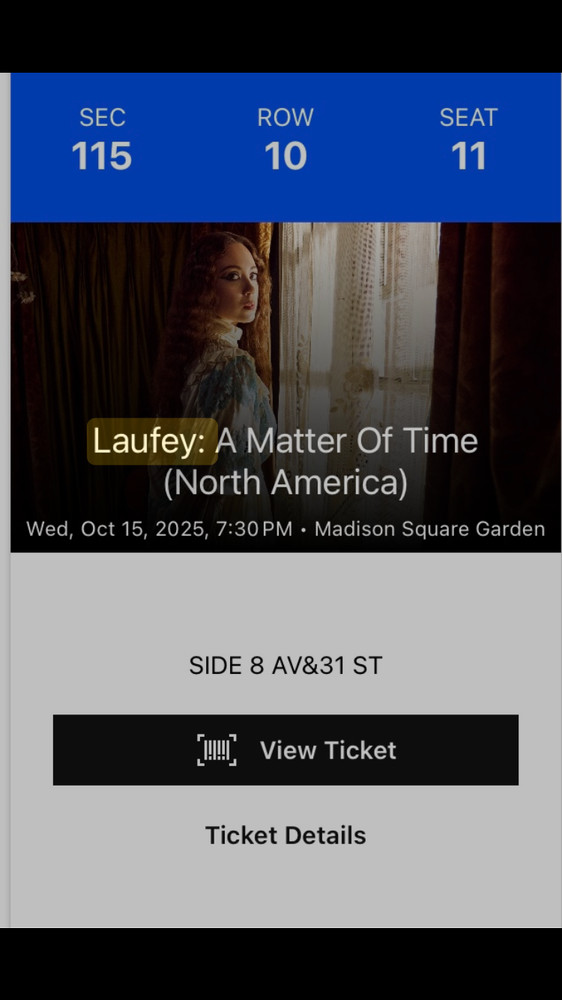 Laufey tickets