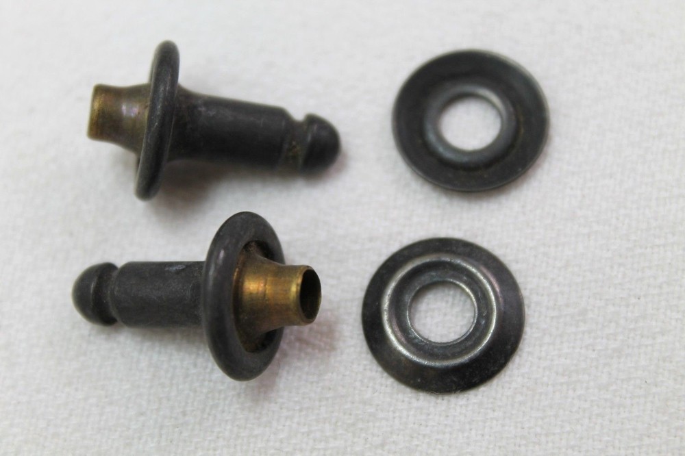 US WWII Lift a Dot extra long male stud post and ring 4pcs set E599