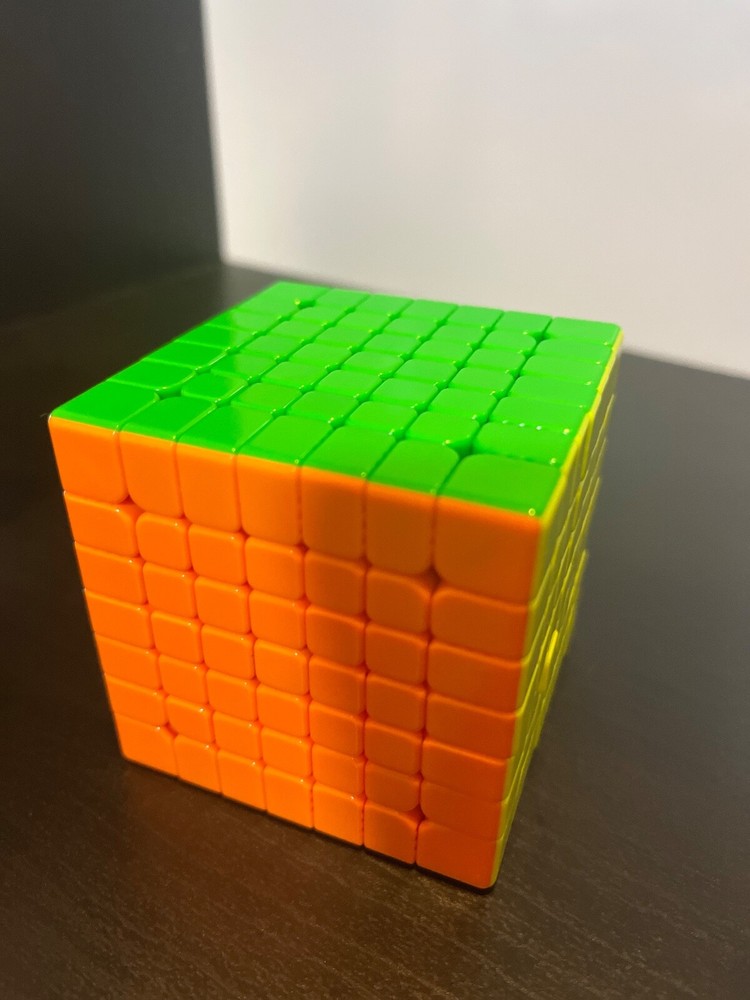 7X7X7 Magnetic Stickerless Speed Cube Puzzle