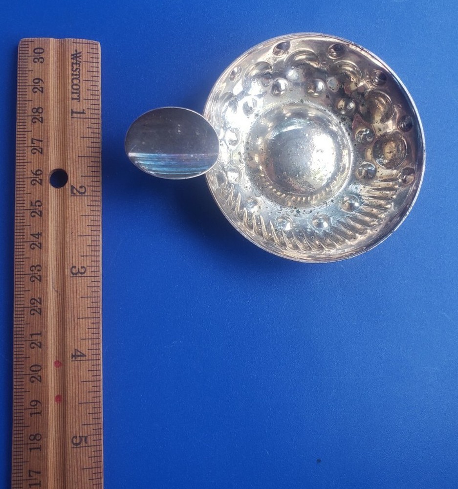 Vintage Silver Tone Ashtray.